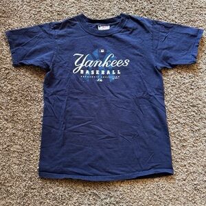 New York Yankees baseball graphic kids tshirt